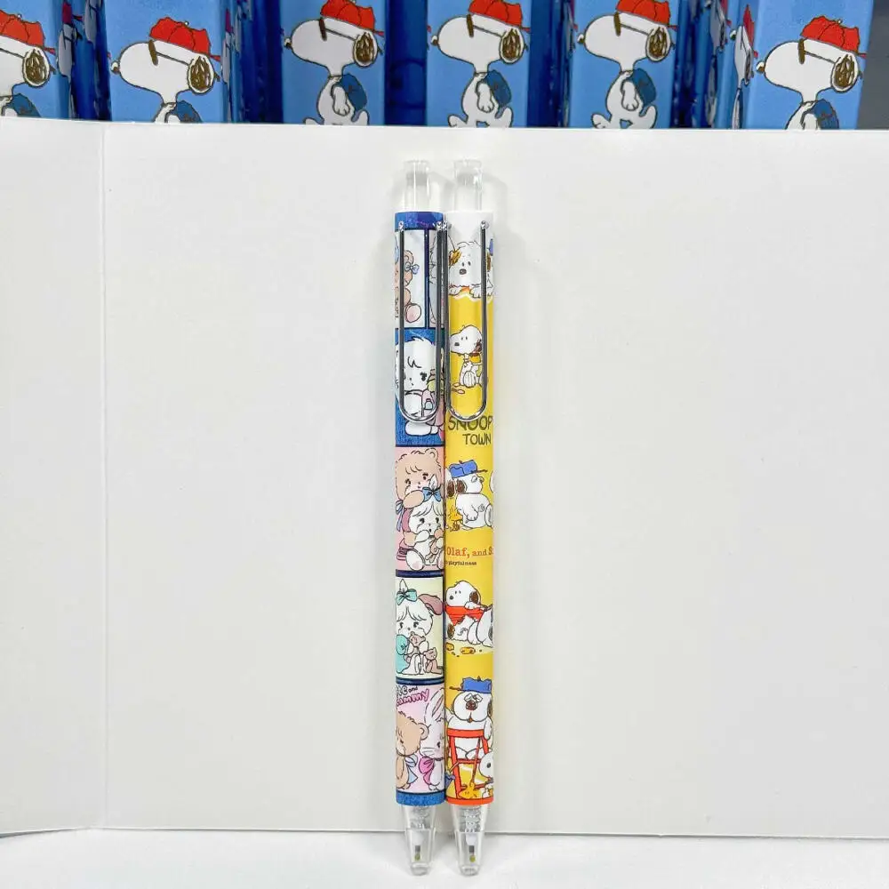 1本入り 漫画 スヌーピー ゲルペン ブラインドボックス アニメ スヌーピー 学生ペン 黒ブラシペン ボールペン 文房具 黒ボールペン