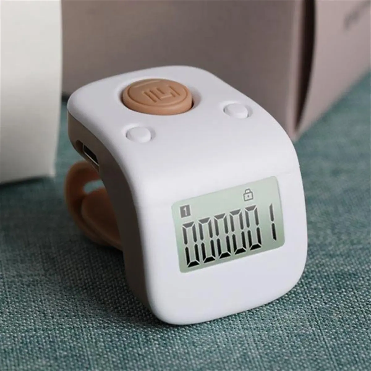 A86G NEW Portable Digital LCD Finger Ring Tally Counter 6 Channel Counting 6 Digit Buddha Bead Prayer Counter