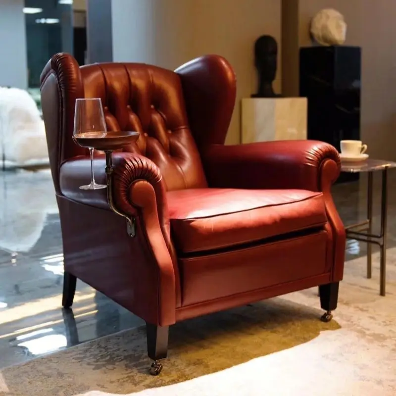 

1919 Godfather Cigar Chair Italian Single American Classic Living Room Hotel Bedroom Leisure Tiger Reception