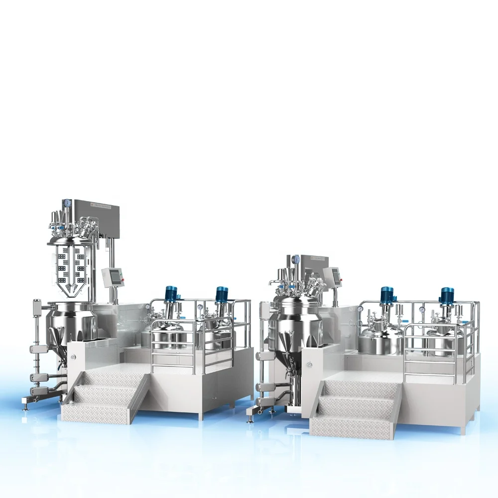 150L Germany Technology Bottom Homogenizing Double Directional Mixing Electric Heating Emulsifying Homogenizer