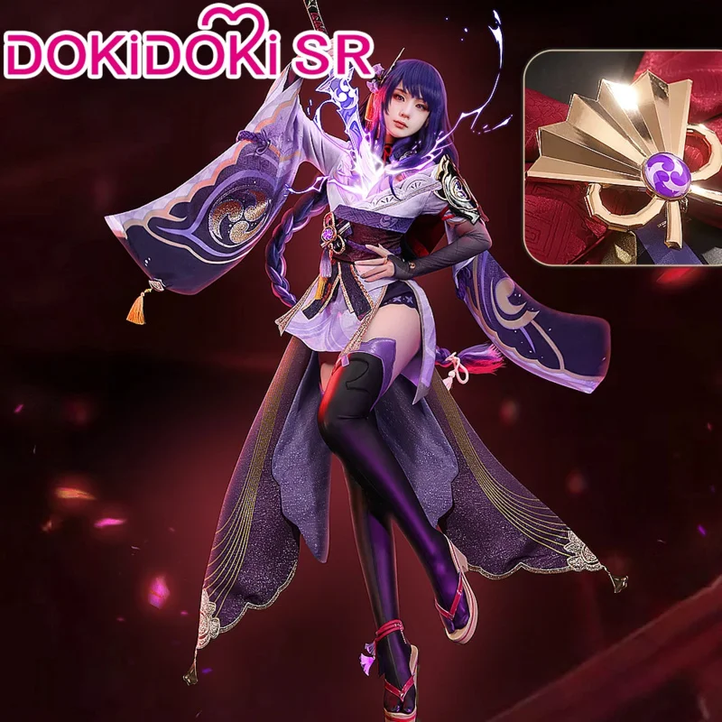 

В наличии Raiden Shogun Baal косплей игры Genshin Impact Косплей Костюм DokiDoki-SR Shogun Baal костюм Raiden Ei Рождество