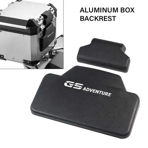 Respaldo de goma cómodo para BMW R1200GS LC R 1250 GS 1250GS F650GS R 1200 GS ADV G310R G310GS, caja superior, almohadilla de respaldo