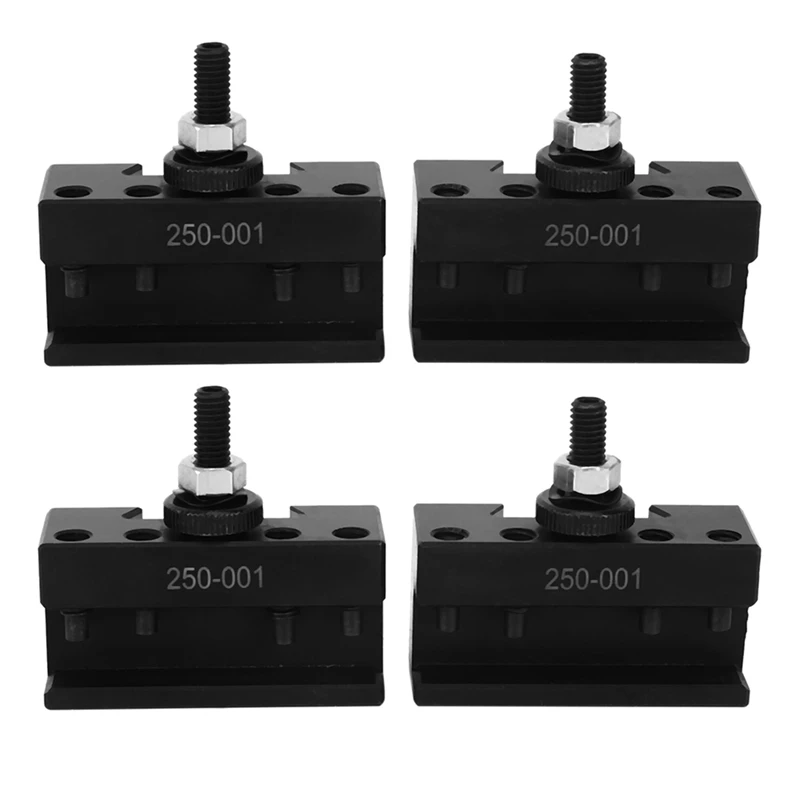 4-Piece Set 250 - 001 0Xa Quick Change Tool Turning Tool Holder Steel Material 1 Bracket