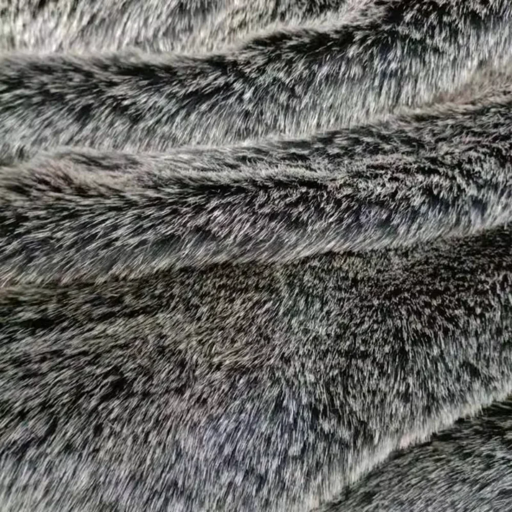 

Imitation Rabbit Hair Dyed Pointed Plush Fabric for Carpet Background Fur Collar Coat Clothing Fabrics Diy Sewing Material Cloth
