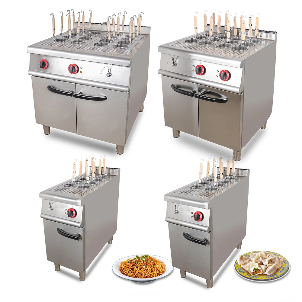 

Commercial stainless steel energy-saving pasta pot basket wholesale intelligent electric 16 basket noodle cup cooking machine