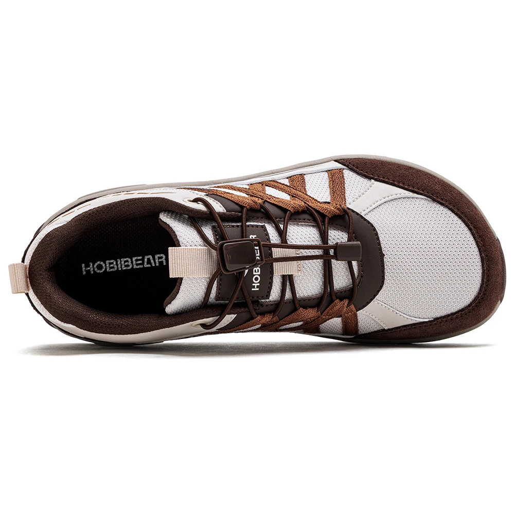 HOBIBEAR Unisex-Wanderschuhe mit breiter Zehenpartie, elastisches Band, Sneakers, Cross-Outdoor-Reise-Mesh-Laufschuhe für Männer und Frauen – Detail 7