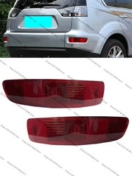 For Mitsubishi Outlander EX 2007 2008 2009 2010 2011 2012 Car Rear Tail Fog Light Bumper Lamp Reflector Rear Bar Light