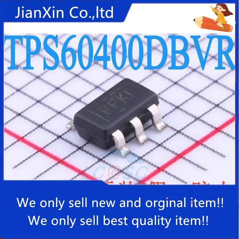 10Pcs 100% ต้นฉบับใหม่ TPS60400DBVR SOT23-5 60ma Switching Regulator หน้าจอการพิมพ์ PFKI