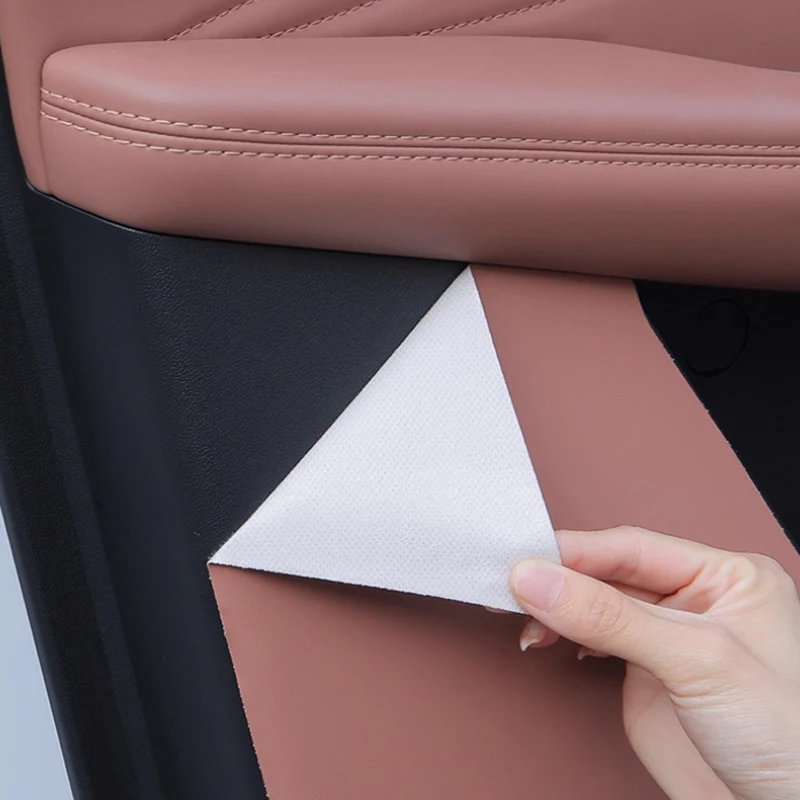 ل Changan UNI-Z UNIZ 2024 2025 باب السيارة مكافحة ركلة الوسادة ملحقات الحماية الداخلية الديكور مكافحة الحشف مقاومة للاهتراء #4