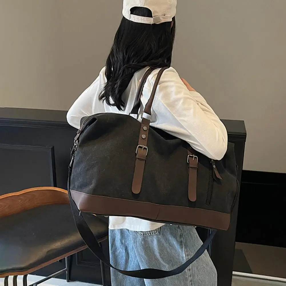 

Versatile Carry-on Bag Weekender Duffle Bag with Shoe Compartment for Women Crossbody Travel Tote for Gym Yoga Hospital