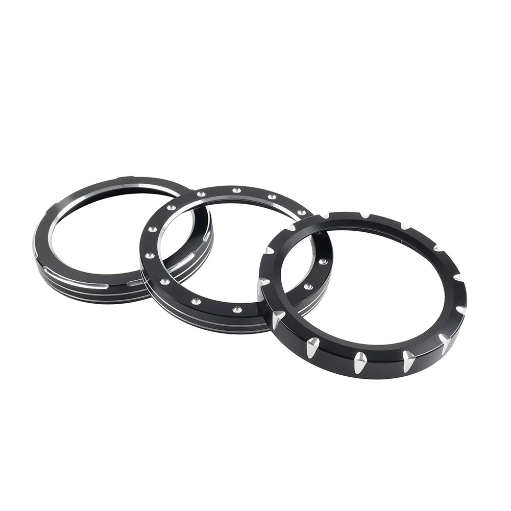 1Pc CNC Motorcycle Speedometer Gauge Bezel Instrument Trim Ring for Indian Scout Bobber 18-24 For Scouts 15-24 For Chief 22-26