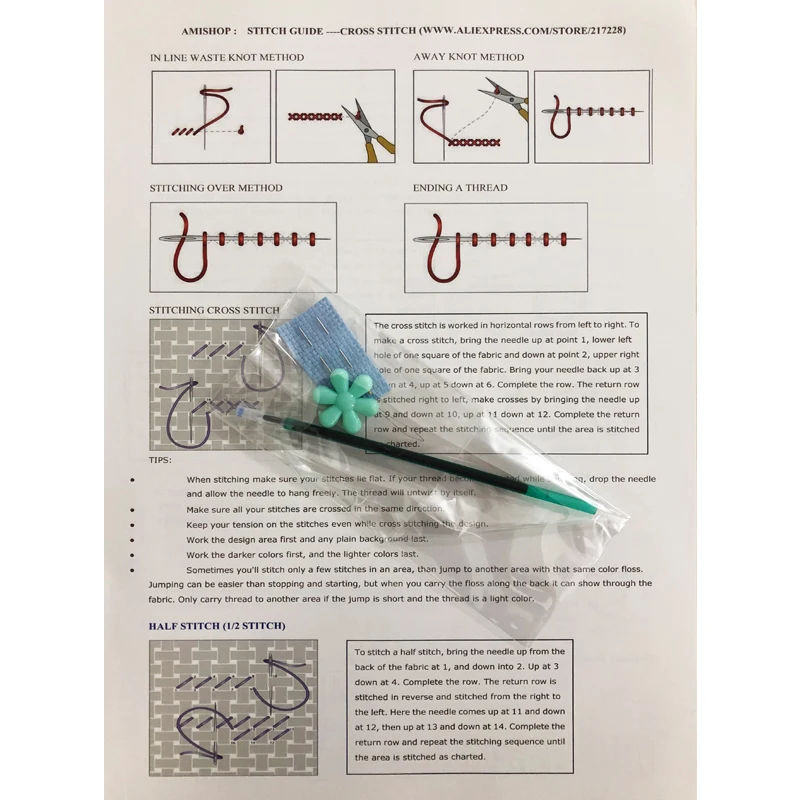 Kits de punto de cruz contados encantadores de alta calidad de Hada de geranio flores de espíritu de mariposa NC198 bordado costura DIY