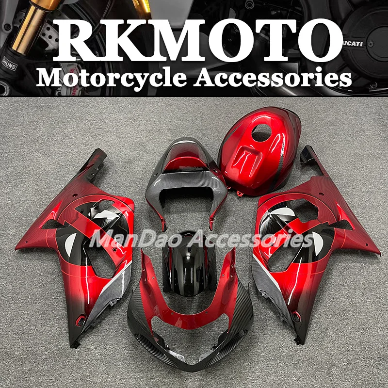 

Motorcycle Whole Fairing kit fit for GSXR600 750 01 02 03 GSXR 600 GSX-R750 K1 2003 2001 2002 full Fairings set Red Black