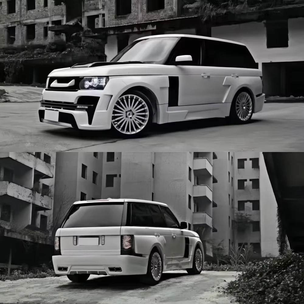 2010-2012 for Range Rover Executive Edition Upgraded to New HAM Wide Body Body Kit Front and Rear Bumpers Fenders