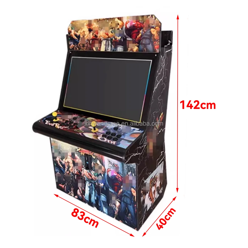 Pandora Saga Mini Arcade Game Machine HD LCD For 2 Players Joystick Console 10000+ Games Spanish Support Customized