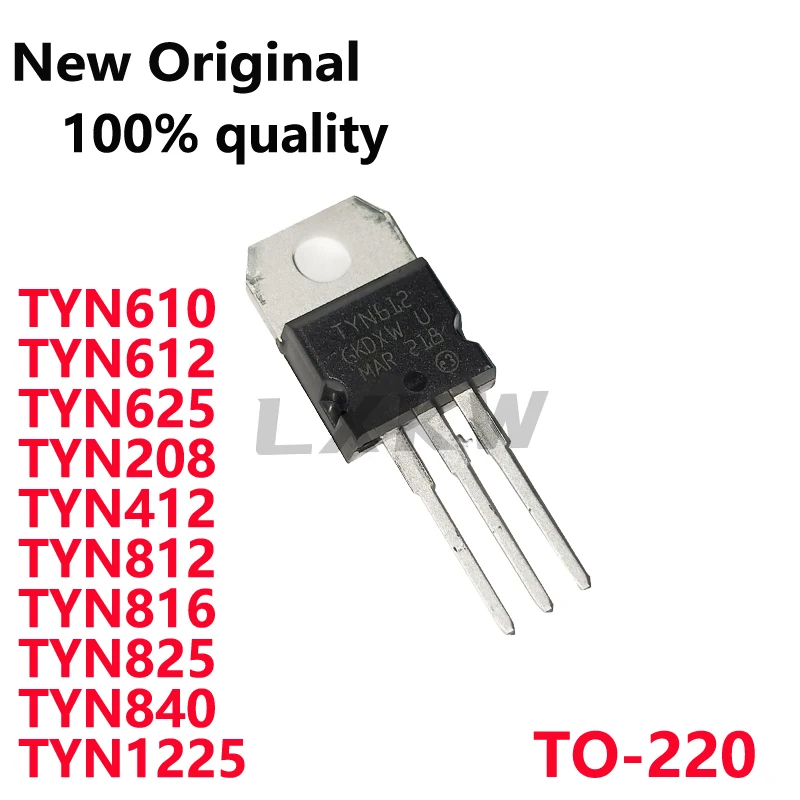 10/PCS New Original TYN610 TYN612 TYN625 TYN208 TYN412 TYN812 TYN816 TYN825 TYN840 TYN1225 TO-220 Field effect tube In Stock