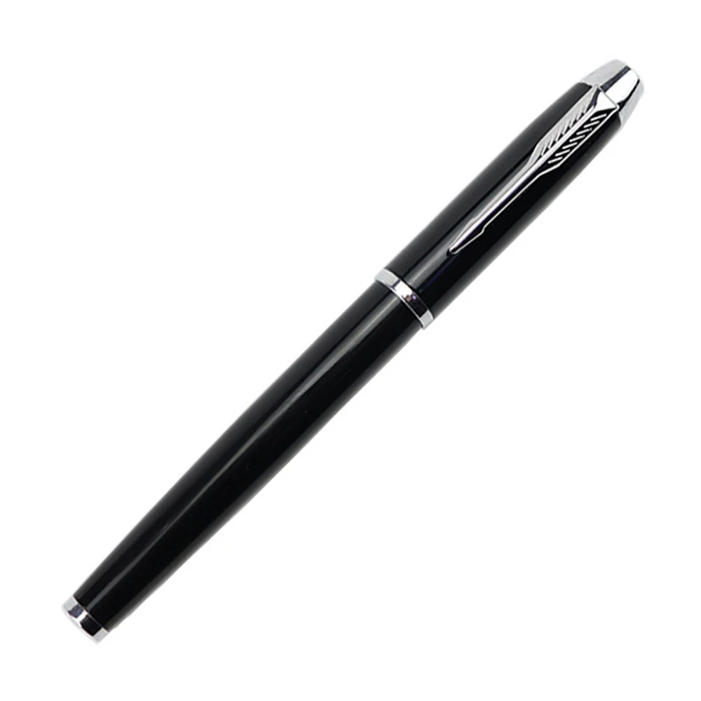 1 + 4 Stücke Büro Schule Kugelschreiber Metallstift Luxus Metall Gelstifte & Minen Set Geschenk 0,5mm Blau Schwarz Tintenroller – Detail 8