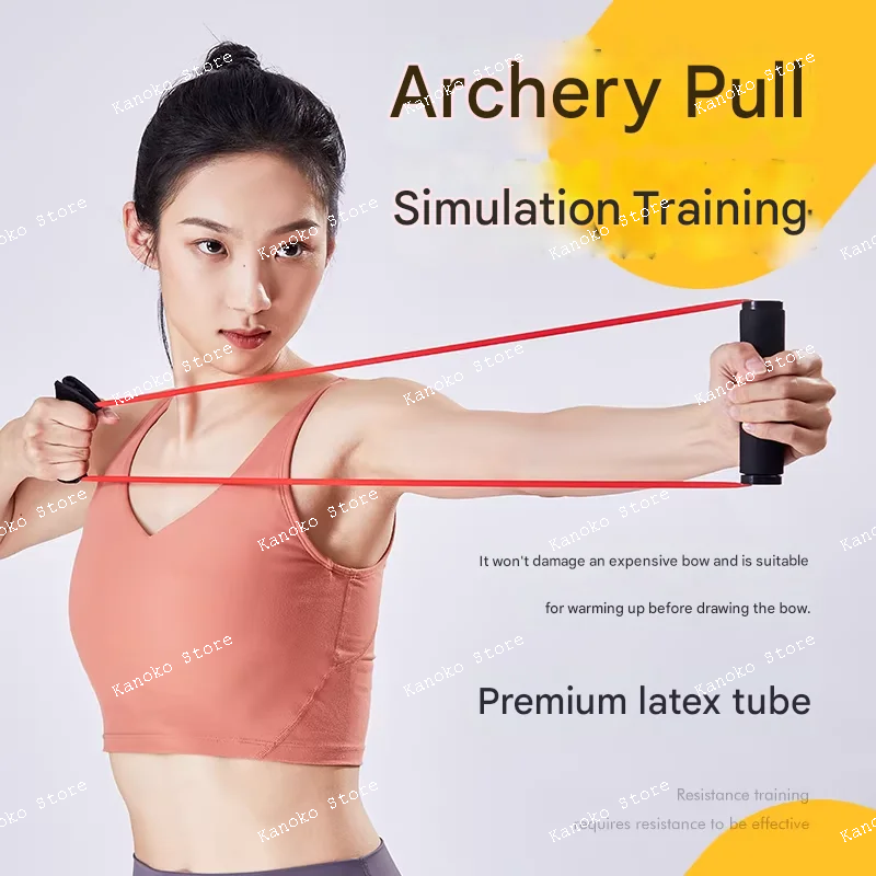 

60lbs 80lbs bow pulling simulation pulling trainer bow pulling trainer stretch resistance