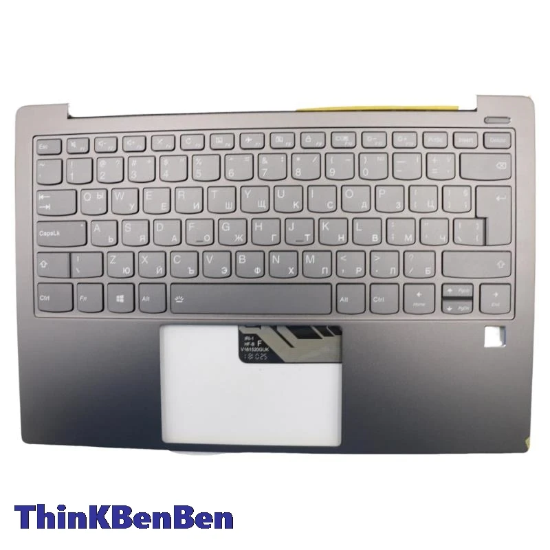 BG Bulgaria Iron Gray Keyboard Upper Case Palmrest Shell Cover For Lenovo Ideapad 730S Yoga S730 13 13IML 13IWL 5CB0S95085