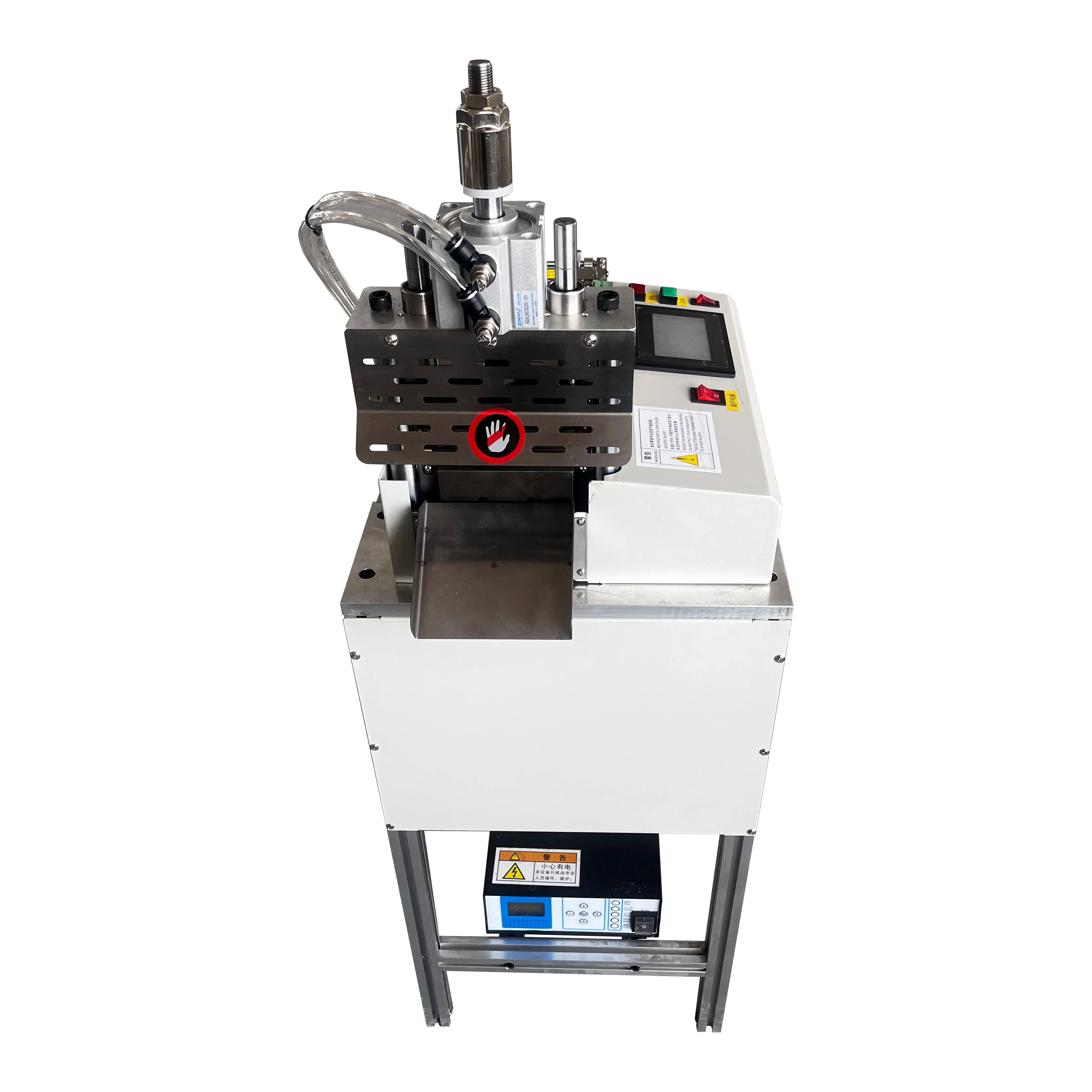 small ultrasonic tape ribbon webbing cutting machine