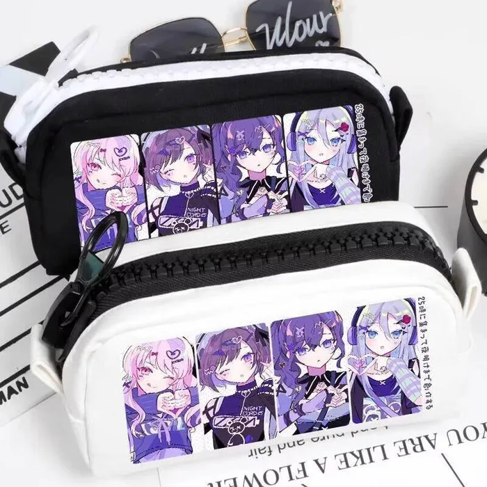 

Косплей Yoisaki Kanade Asahina Mafuyu Akiyama Mizuki мультфильм холст студенческая флип-ручка сумка пенал канцелярские принадлежности подарки