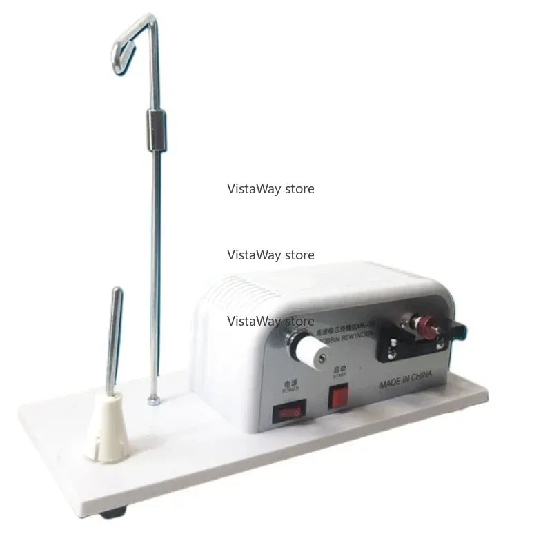 220 فولت جديد الخياطة الموضوع المغزل لف آلة قالب آلة أسفل الخط ماكينة لف الإلكترونية التطريز الغزل الأساسية واسعة