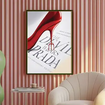 《穿著Prada的女王》海報貼紙,高清自黏牆貼,裝飾畫,適用於辦公室、家居、宿舍等,精美禮品。 12 最佳銷售 普拉達服裝 - №8