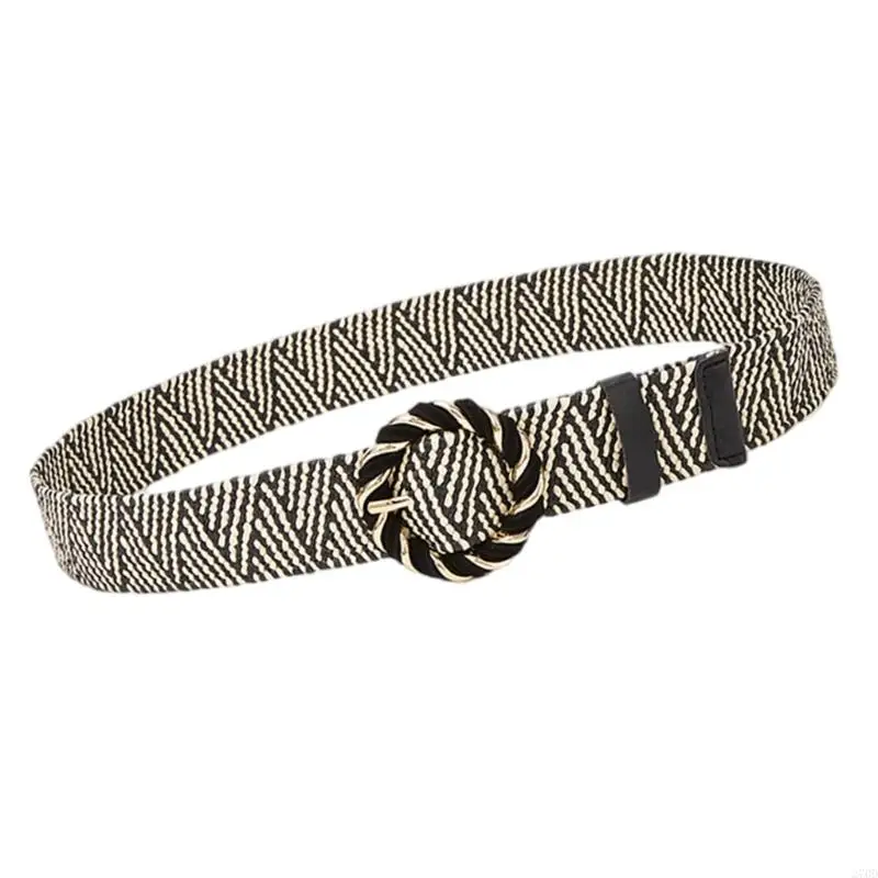 حزام الخصر لفساتين الجينز للنساء حزام الخصر سلسلة زي بسيط منسوج حزام نحيف مجوهرات الجسم