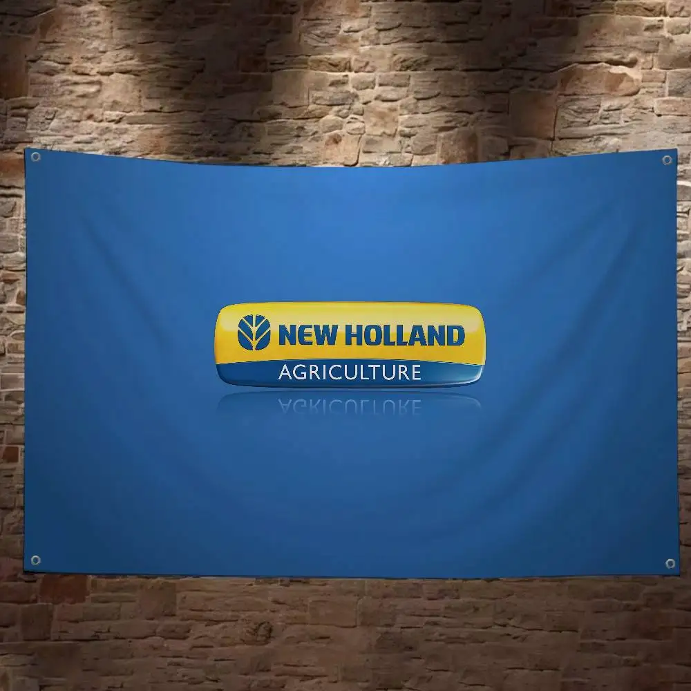 New Holland Logo Retro Flags Multiple Choice Living Studio Booth Interior Decoration Banner