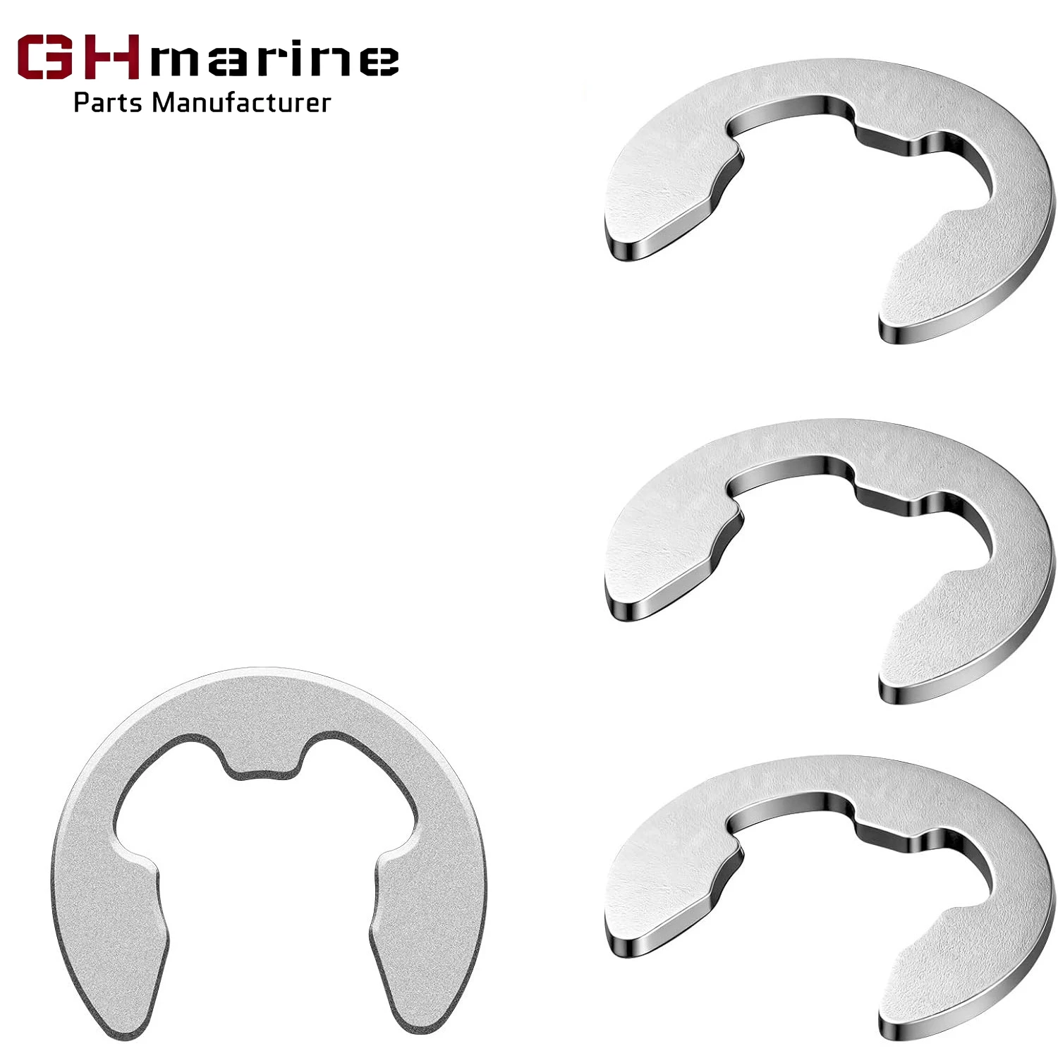 

4 Pcs 53815949 Trim Ram E Ring Clip External Circlips for Securing Trim Rams Mercruiser Alpha 1 Gen 2 Sterndrive 815949 18-2345