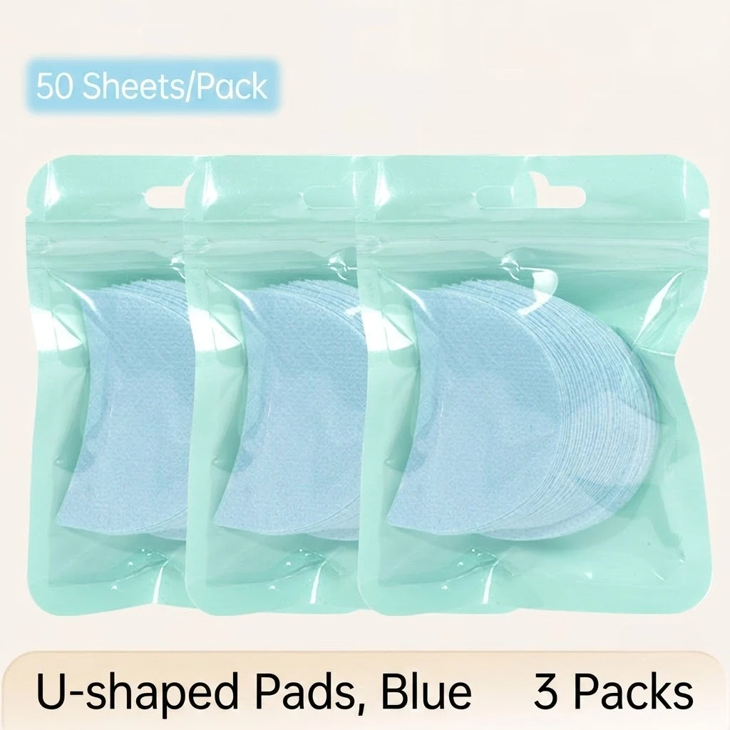 Eyelash Extension Under Eye Pads Lint-Free Lash Removal Patches Isolation Gel Pads False Eyelashes Makeup Tools for Lash Techs