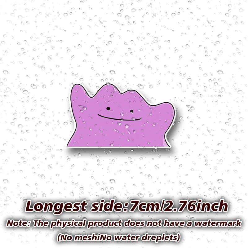 2Pcs Ditto Peeker Vinyl Stickers, Cartoon Decals For Car Window Bumper Laptop Water Bottle Truck Van
