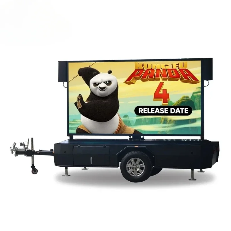 

Trafic Billboard Led Trailer Display with Screen Screen Advertising Trailer