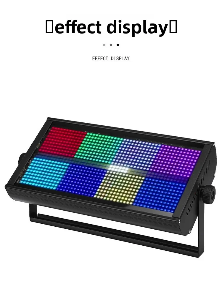 1000W Full‑Color RGB LED 48+8 Band Strobe Bar Light, Party Dance Live Show Stage Effect Lighting