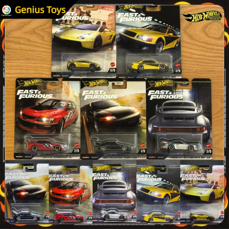 

2025 НОВЫЙ Hot Wheels Premium Toyota Porsche 911 Lamborghini, масштаб 1:64, литая под давлением модель автомобиля, коллекционные игрушки из сплава, подарок для мальчиков