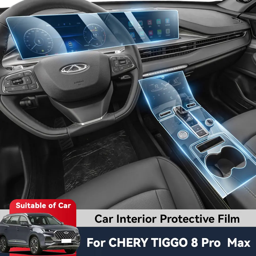 Auto Central Control Screen TPU Navigation Anti Scratch Interior Protection Film GPS Navigation For CHERY TIGGO 8 PRO MAX 2023