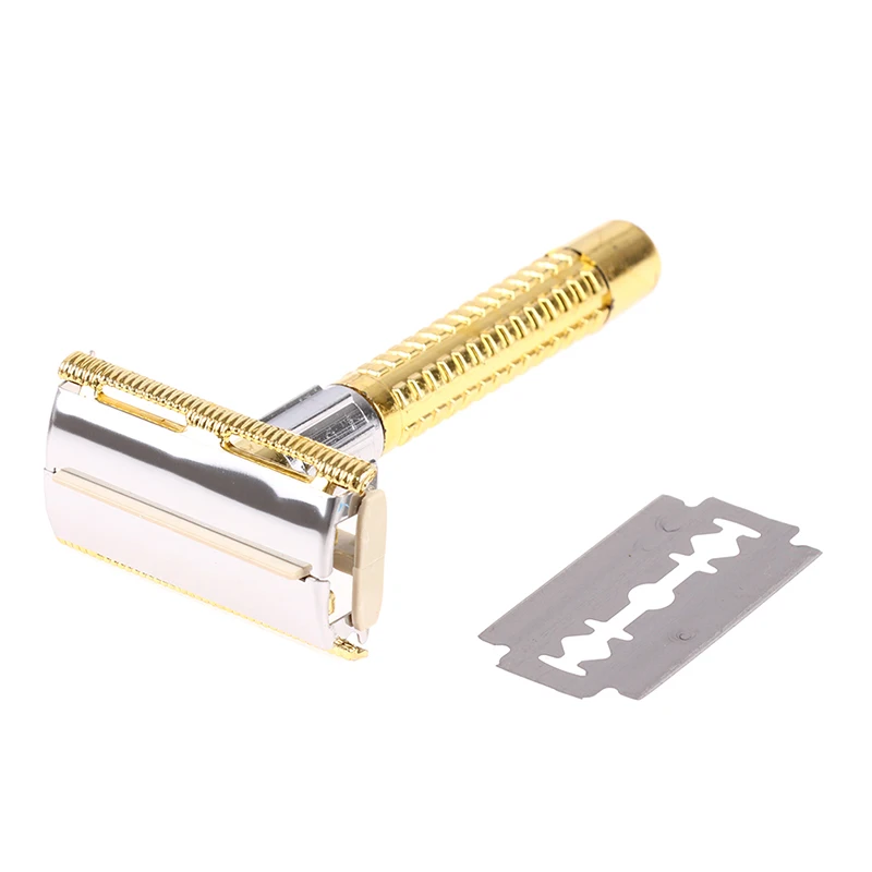 1PC Retro Style Safety Razor With Box Handle Razor Shaving Tool