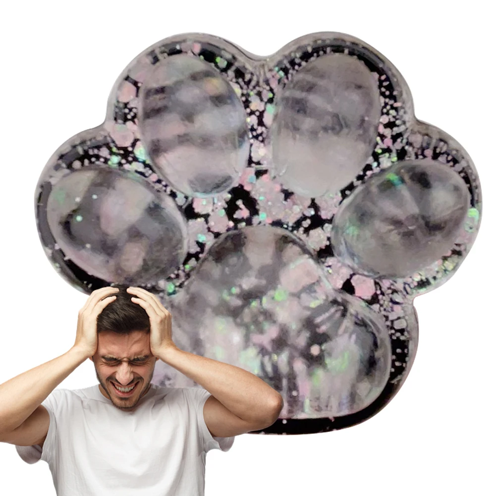 

Мягкая игрушка с милой кошачьей лапой, темные звездные мягкие игрушки, игрушка-непоседа, игрушка для снятия стресса для детей и взрослых, рождественские подарки