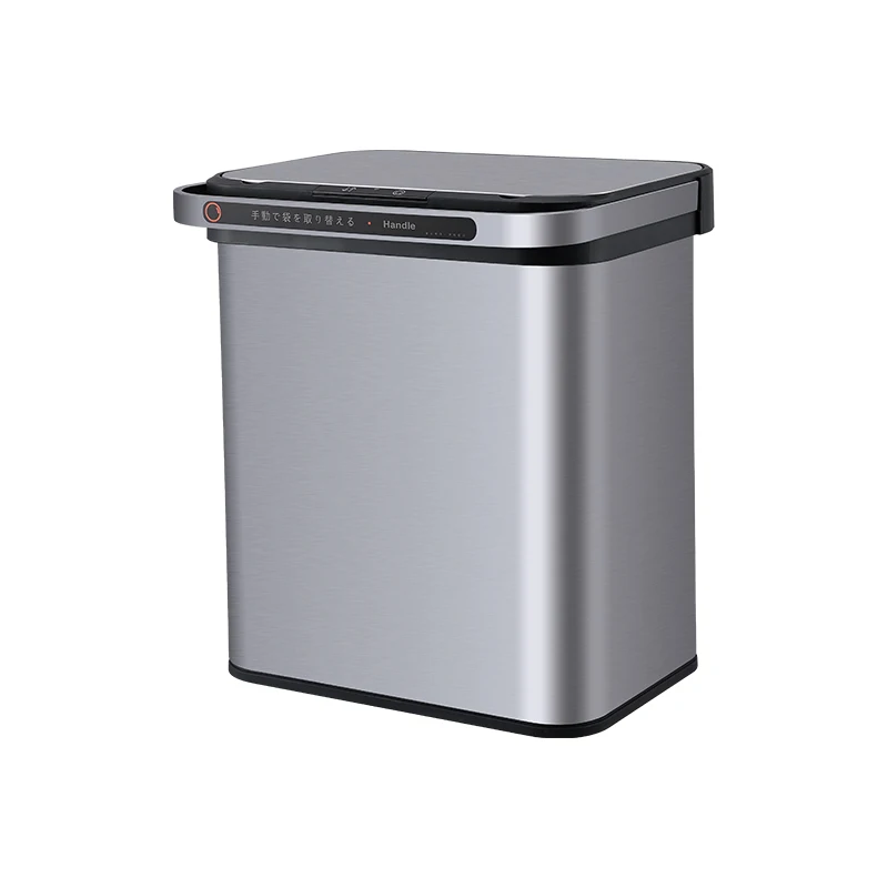 folding Classification hanging classified Metal Paper Waste Bin park trash can with lid intelligent trash bin