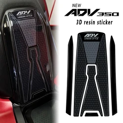 3D Motorcycle Resin Epoxy Sticker Tank Pad Anti Scratch Decal Non-slip TankPad For HONDA ADV350 ADV 350 2022 2023 2024 2025
