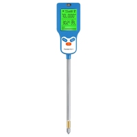 6-In-1 Soil Tester Multi-Function Digital Soil PH Tester Large Screen Digital Display Test Value PH Meter