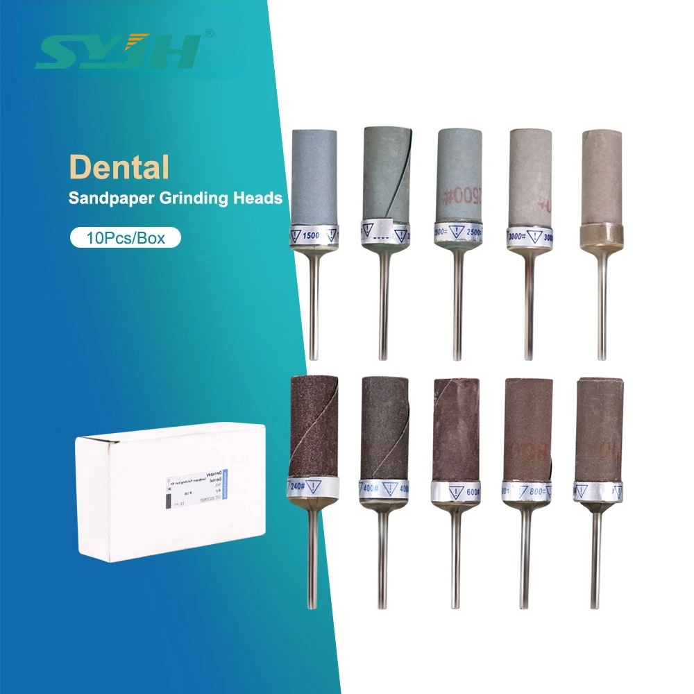 

SYJH 10 шт. 2,35 мм стоматологическая наждачная бумага шлифовальные головки абразивный полировальный круг для шлифовки полировки дерева камень нефритовый агат стекло инструмент