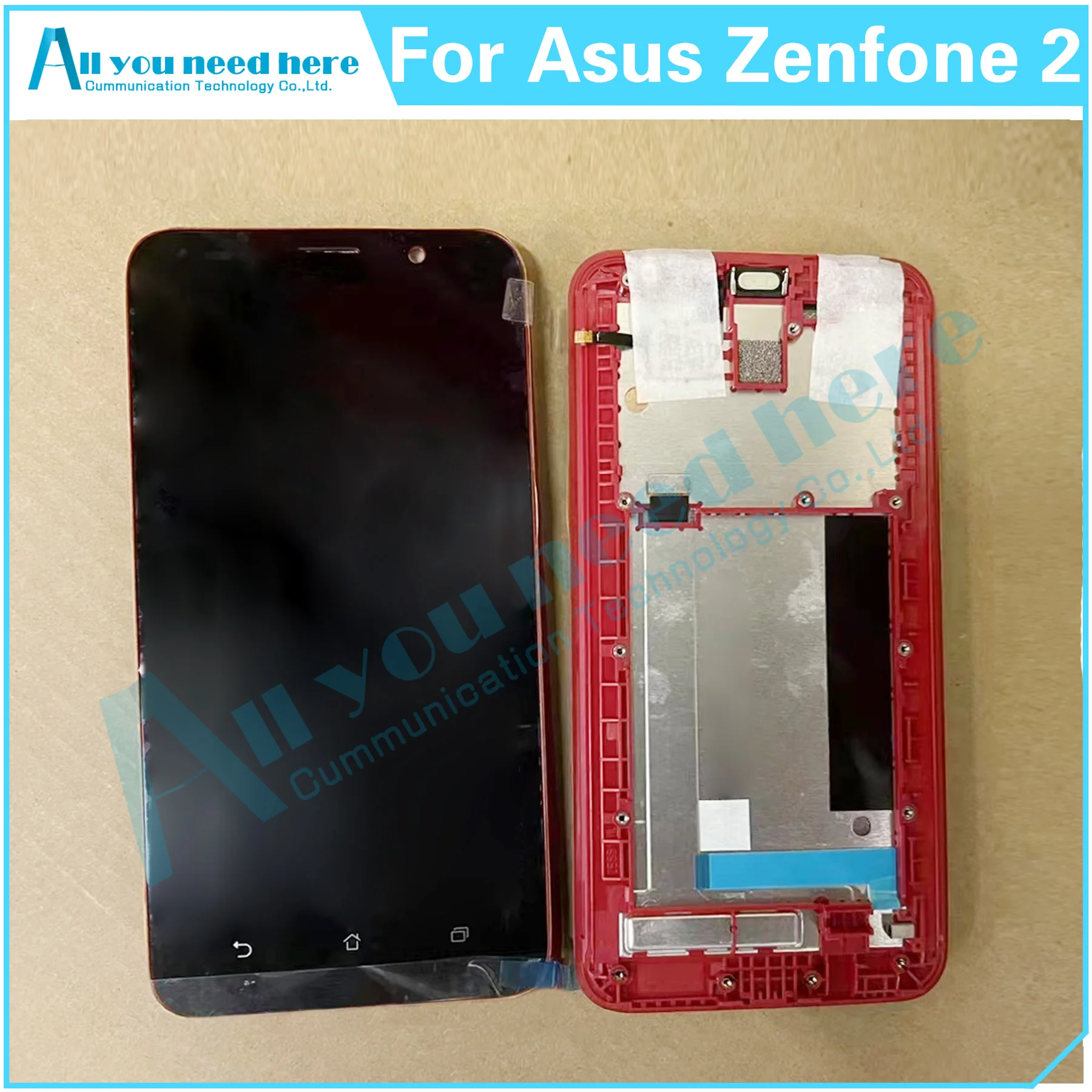 

Test 100% AAA For Asus Zenfone 2 ZE551ML LCD Display Touch Screen Digitizer Assembly For Zenfone2 Repair Parts Replacement