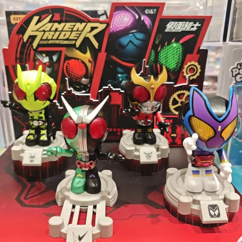 

Kamen Rider Transformation Blind Box Wasa Dragon Union No.1 Kuuga Dcd Double Gavv Anime Figure Model Toys Desktop