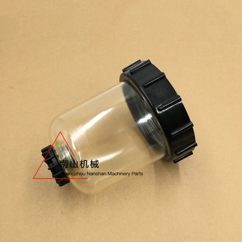 Excavator Accessories For Shanhe Intelligent Sev215e 230E 235E-3H Oil-water Separator Filter Cup Water Cup Oil-water Cup