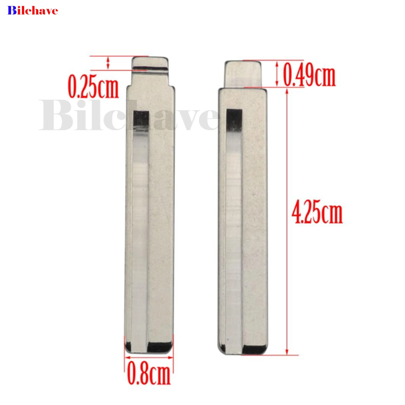 Jingyuqin 1/10pcs Flip Remote Car Key Uncut Blade For Mistra Hyundai Elantra Accent Ix35 IX45 I30 Solaris Tucson I20 Santa Fe - view 4