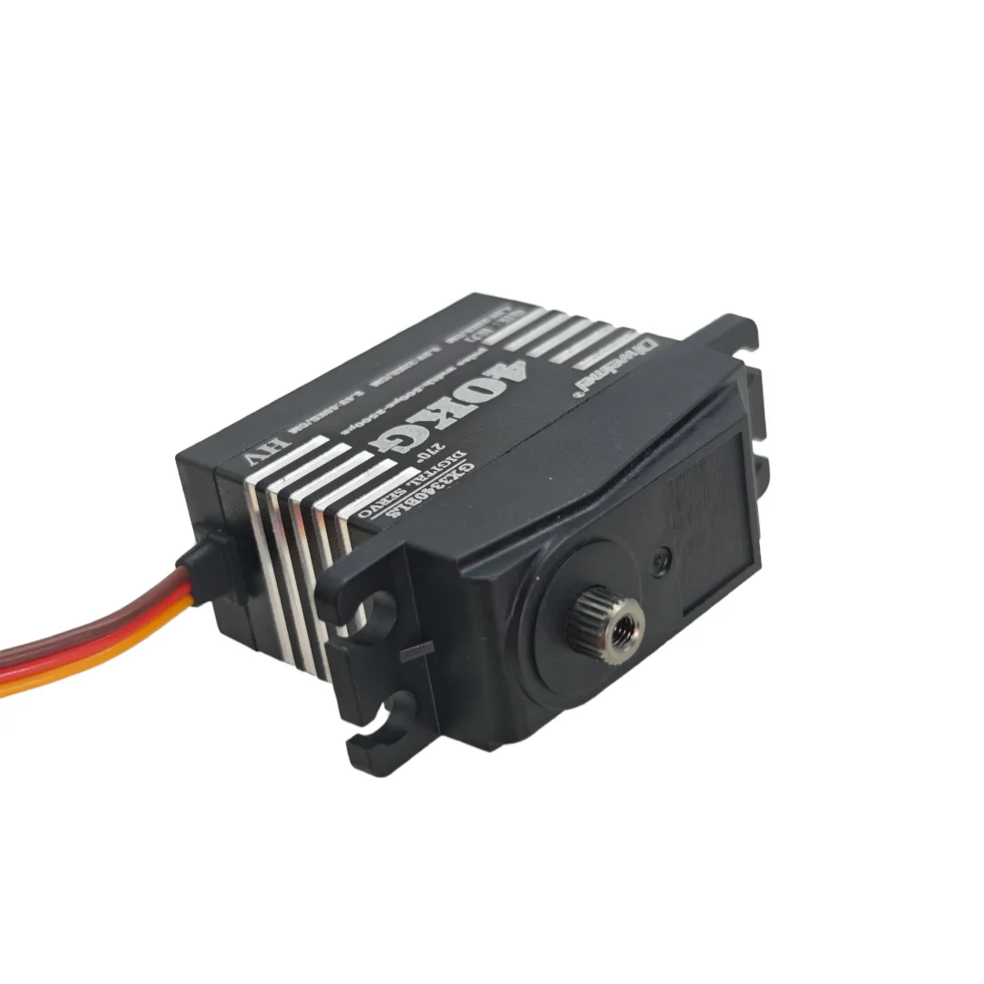 Atuador elétrico servo motor de copo oco de 40 kg e 270 graus adequado para carros de esteira rolante RC 1/8 e 1/10 e braços robóticos-DLweimei