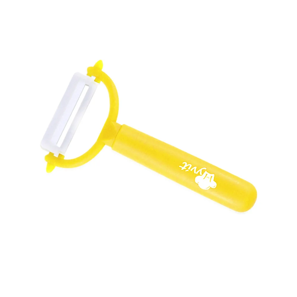 [Buy 1 get 1 free] Random color, kitchen peeler, solid color ceramic home peeler, potato vegetable planer, multi-purpose tool to scrape household fruit