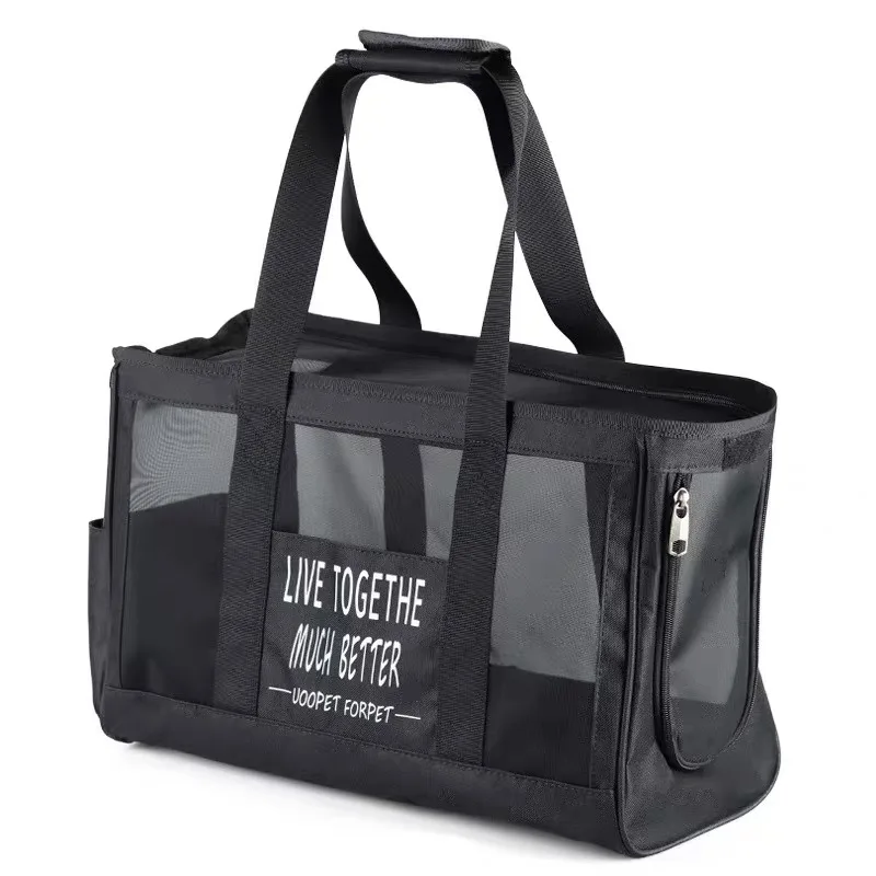 High Quality Custom Airline Approved Pet Tote Bag New Design Breathable Tote Bag Cat Pet Tote Bag