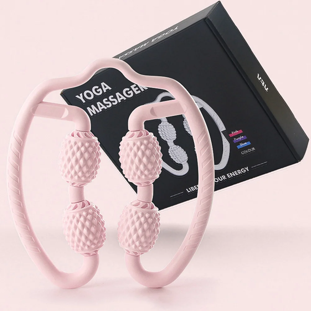 

1Pcs Muscle Massager Four Wheel Leg Roller ABS Tpe Material for Fitness Exercise Muscle Relaxation and Joint Flexibility